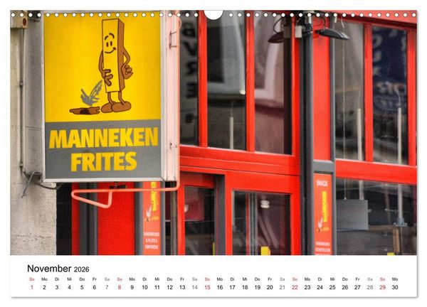 Produktbild: 300mm - Br&uuml;ssel (Wandkalender 2026 DIN A3 quer), CALVENDO Monatskalender