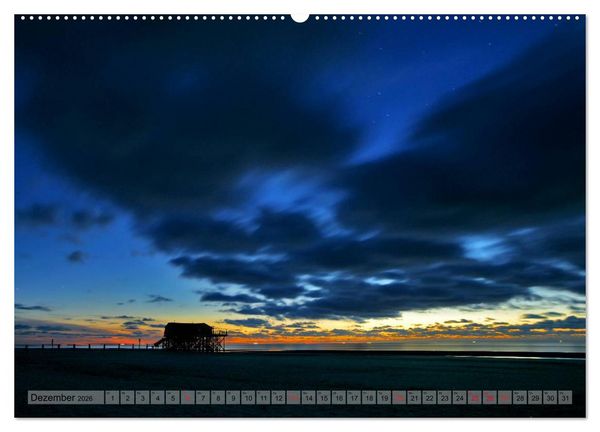 Produktbild: ST. PETER-ORDING PURistisch (hochwertiger Premium Wandkalender 2026 DIN A2 quer), Kunstdruck in Hochglanz