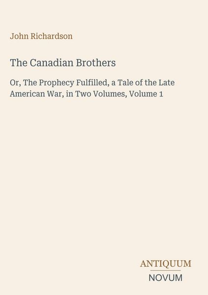Produktbild: The Canadian Brothers