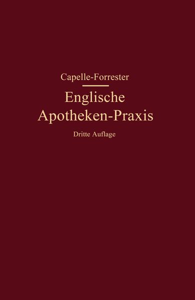 Produktbild: Englische Apotheken-Praxis