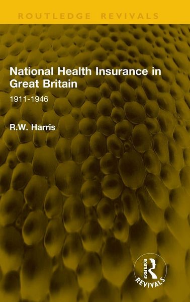 Produktbild: National Health Insurance in Great Britain
