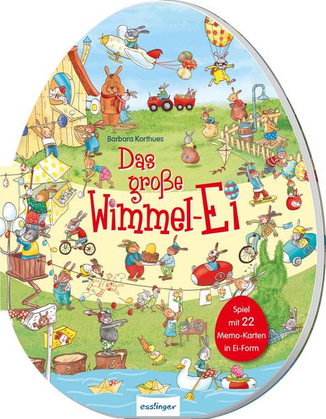 Produktbild: Das gro&szlig;e Wimmel-Ei, mit Eier-Memospiel