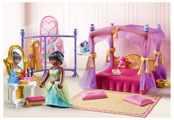 Produktbild: Prinzessinnen-Schlafzimmer mit Ankleide