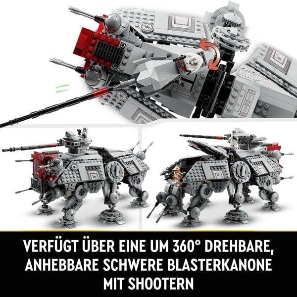 Produktbild: LEGO Star Wars 75337 AT-TE Walker - Die Rache der Sith-Set mit Figuren