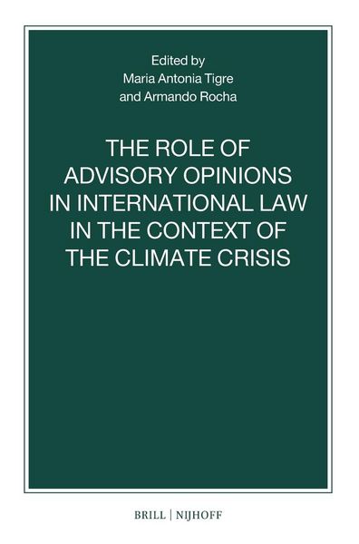 Produktbild: The Role of Advisory Opinions in International Law in the Context of the Climate Crisis