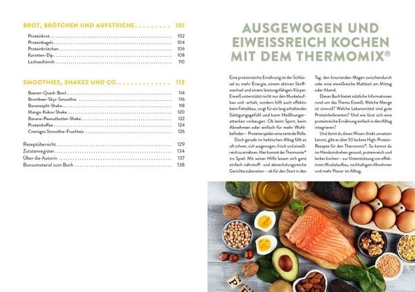 Produktbild: Das geniale High-Protein-Kochbuch f&uuml;r den Thermomix&reg;