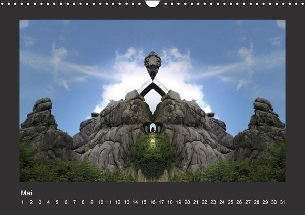 Produktbild: Spiegelwelten - die Externsteine (Wandkalender immerw&auml;hrend DIN A3 quer)