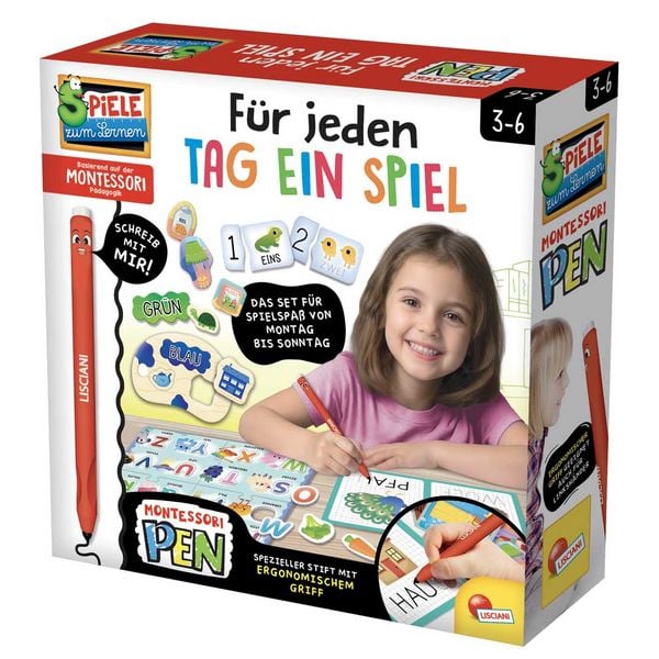 Produktbild: Montessori Stift Ein Spiel Pro Tag