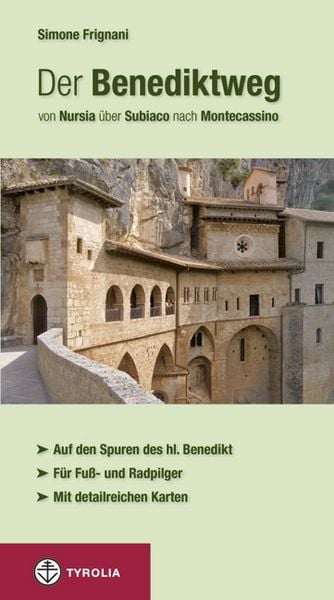 Produktbild: Der Benediktweg von Nursia &uuml;ber Subiaco nach Montecassino