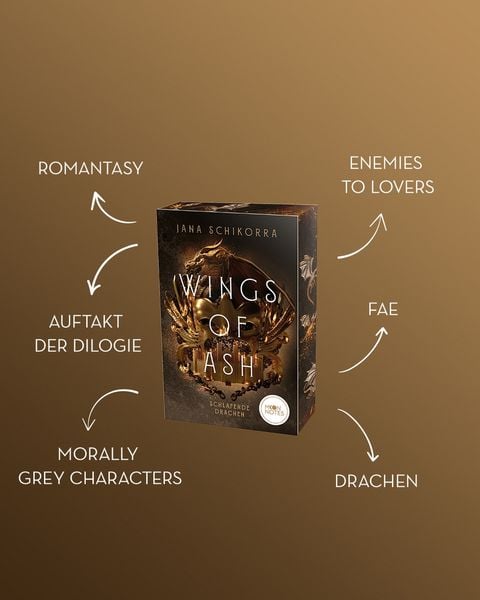 Produktbild: Wings of Ash 1. Schlafende Drachen