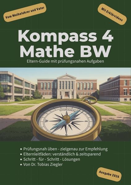 Produktbild: Kompass 4 Mathe BW