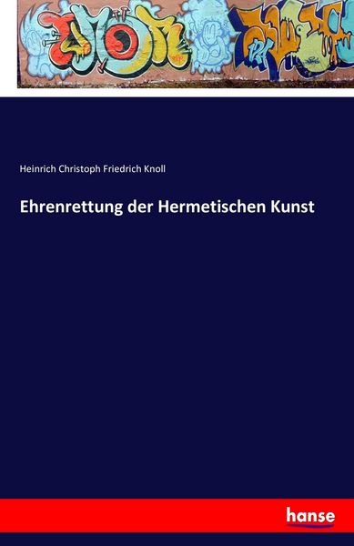 Produktbild: Ehrenrettung der Hermetischen Kunst
