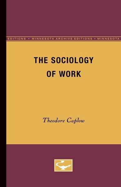 Produktbild: The Sociology of Work