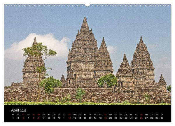 Produktbild: Indonesien (hochwertiger Premium Wandkalender 2026 DIN A2 quer), Kunstdruck in Hochglanz