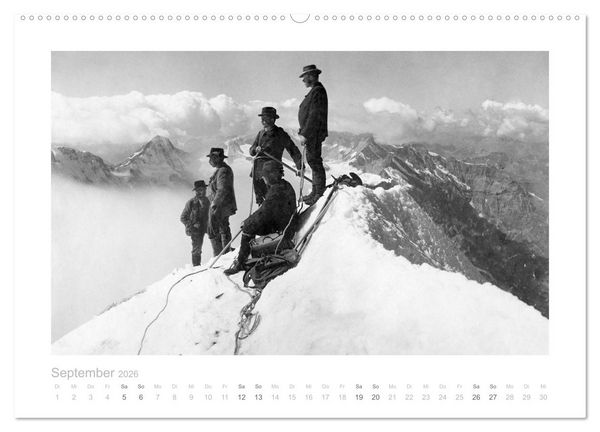 Produktbild: Gipfelst&uuml;rmer - Bergsteigen in den Alpen (Wandkalender 2026 DIN A2 quer), CALVENDO Monatskalender