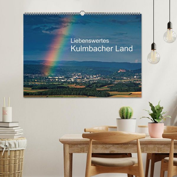 Produktbild: Liebenswertes Kulmbacher Land (Wandkalender 2026 DIN A2 quer), CALVENDO Monatskalender