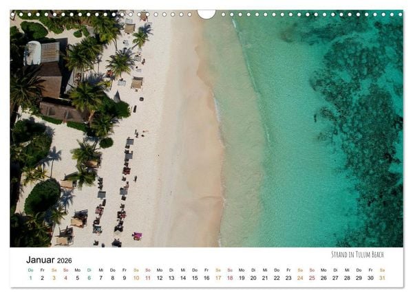 Produktbild: Mexiko aus der Vogelperspektive (Wandkalender 2026 DIN A3 quer), CALVENDO Monatskalender
