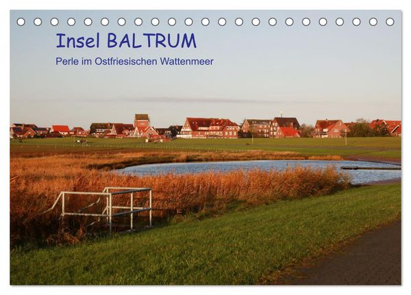 Produktbild: Insel Baltrum, Perle im Ostfriesischen Wattenmeer (Tischkalender 2026 DIN A5 quer), CALVENDO Monatskalender