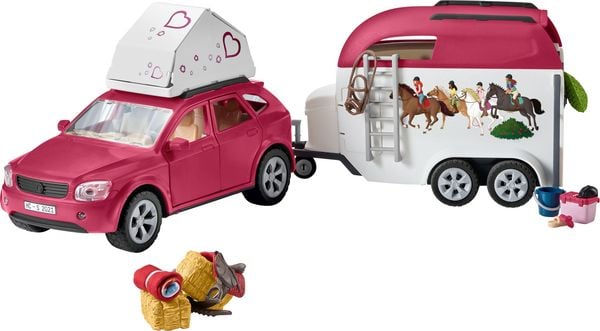 Produktbild: schleich&reg; Horse Club 42535 Abenteuer mit Auto und Pferdeanh&auml;nger