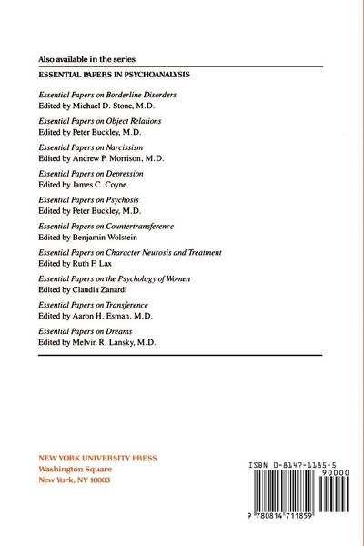 Produktbild: Essential Papers on Literature and Psychoanalysis