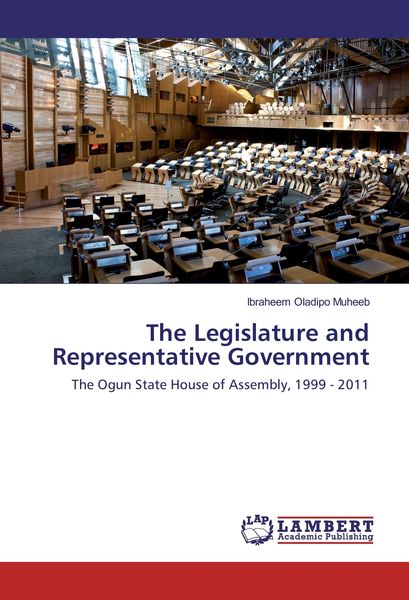 Produktbild: The Legislature and Representative Government