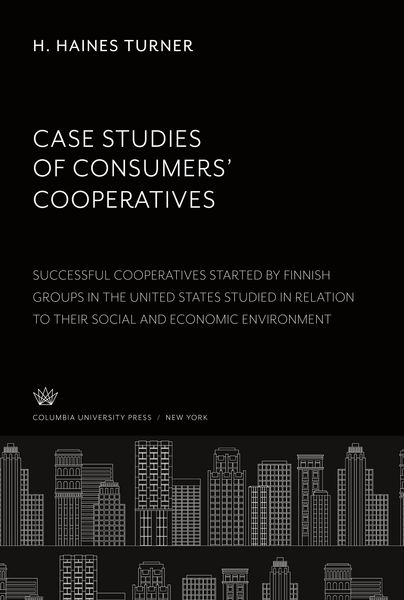 Produktbild: Case Studies of Consumers' Cooperatives