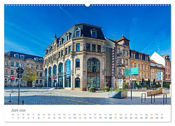 Produktbild: F&uuml;rth - die Denkmalstadt (hochwertiger Premium Wandkalender 2026 DIN A2 quer), Kunstdruck in Hochglanz