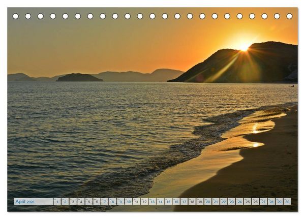 Produktbild: Zakynthos 2026 (Tischkalender 2026 DIN A5 quer), CALVENDO Monatskalender