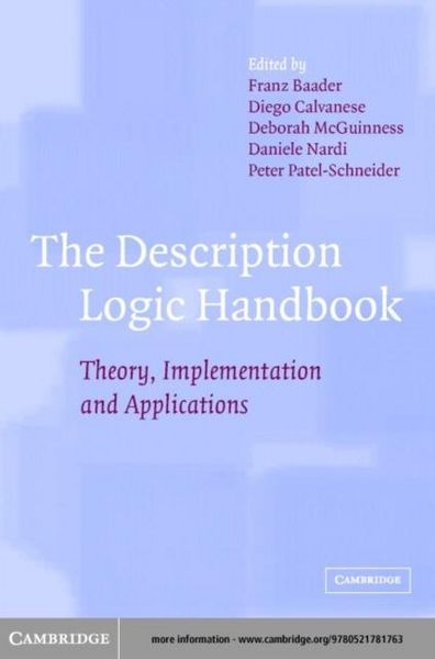 Produktbild: Description Logic Handbook