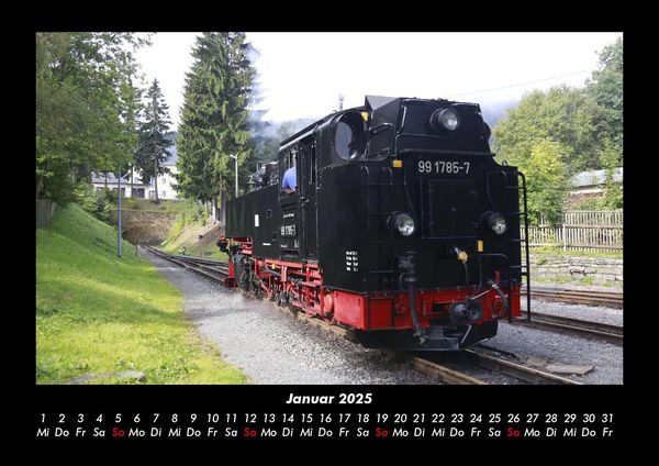 Produktbild: Züge 2025 Fotokalender DIN A3