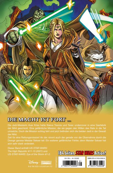 Produktbild: Star Wars Comics: Die Hohe Republik