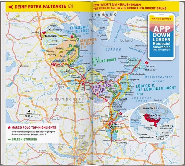 Produktbild: MARCO POLO Reisef&uuml;hrer Ostseek&uuml;ste, Schleswig-Holstein