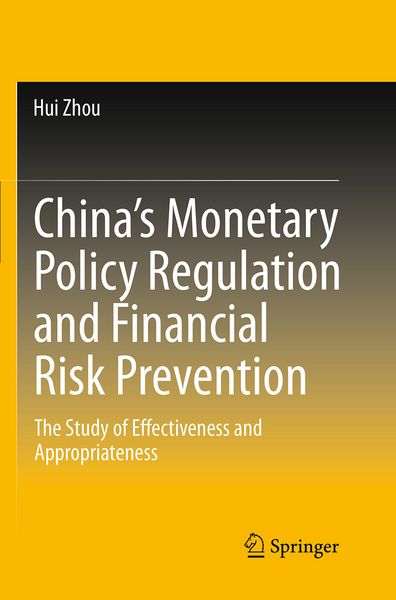 Produktbild: China&rsquo;s Monetary Policy Regulation and Financial Risk Prevention