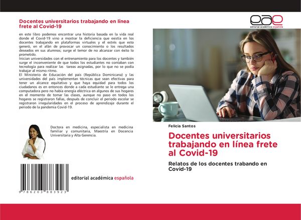 Produktbild: Docentes universitarios trabajando en l&iacute;nea frete al Covid-19