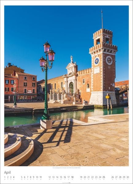 Produktbild: Venezia Kalender 2027 - La Serenissima