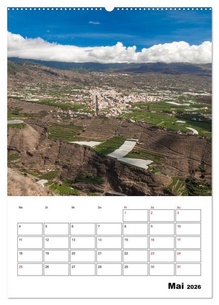 Produktbild: Wanderparadies La Palma (hochwertiger Premium Wandkalender 2026 DIN A2 hoch), Kunstdruck in Hochglanz