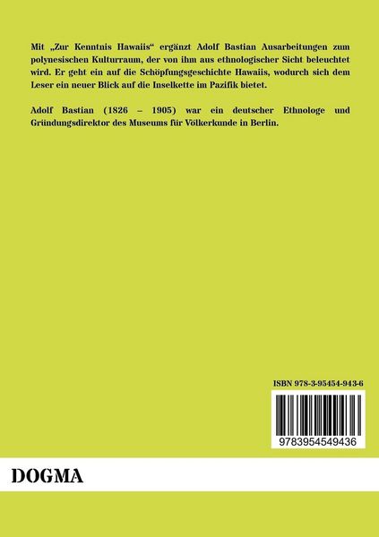 Produktbild: Zur Kenntnis Hawaiis