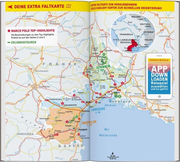 Produktbild: MARCO POLO Reisef&uuml;hrer Languedoc-Roussillon, Cevennen