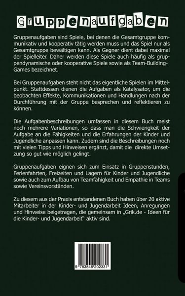 Produktbild: Gruppenaufgaben