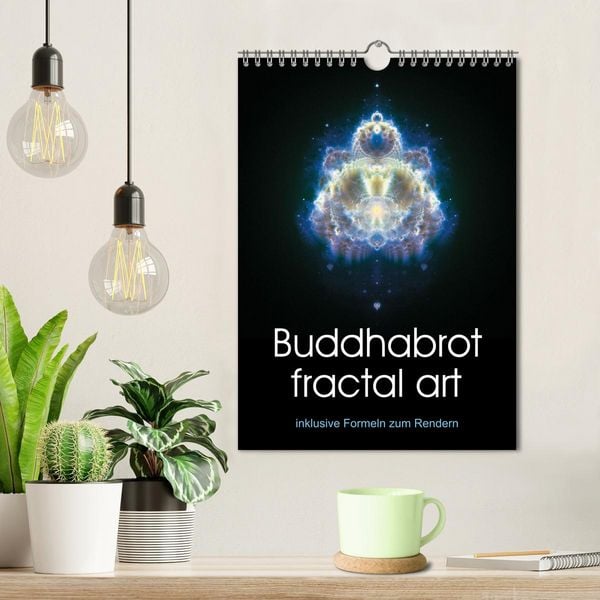Produktbild: Buddhabrot fractal art (Wandkalender 2027 DIN A4 hoch), CALVENDO Monatskalender