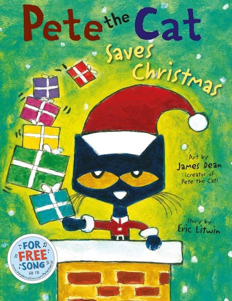 Produktbild: Pete Cat Saves Christmas Pb