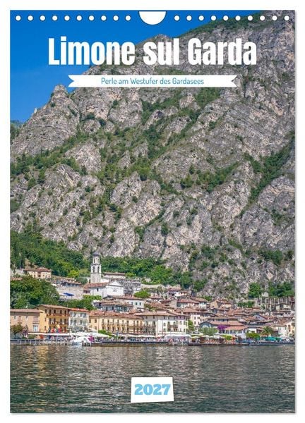 Produktbild: Limone sul Garda - Perle am Westufer des Gardasees (Wandkalender 2027 DIN A4 hoch), CALVENDO Monatskalender
