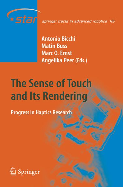 Produktbild: The Sense of Touch and Its Rendering