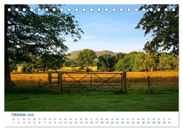 Produktbild: Schottlands S&uuml;den 2026. Impressionen zwischen Edinburgh, Loch Ness und Isle of Skye (Tischkalender 2026 DIN A5 quer), CALVENDO Monatskalender