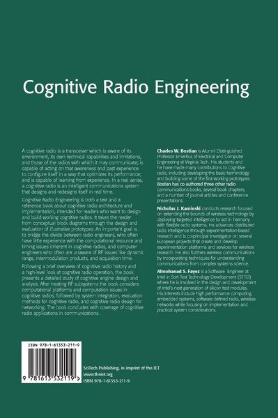 Produktbild: Cognitive Radio Engineering