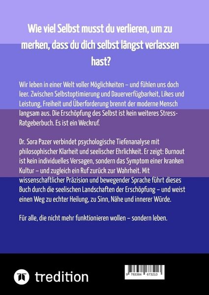 Produktbild: Die Ersch&ouml;pfung des Selbst