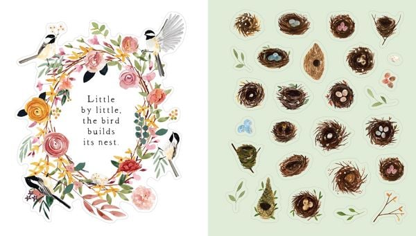 Produktbild: A Bird Lover's Sticker Book
