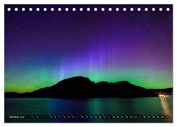 Produktbild: Norwegens S&uuml;den (Tischkalender 2026 DIN A5 quer), CALVENDO Monatskalender