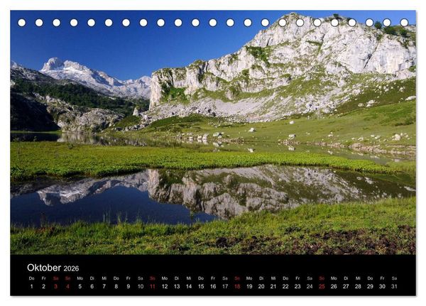 Produktbild: Spanien (Tischkalender 2026 DIN A5 quer), CALVENDO Monatskalender