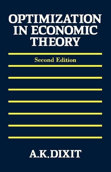 Produktbild: Optimization in Economic Theory